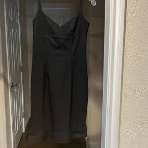 All black cute dress